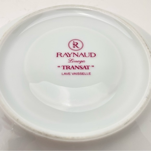 Raynaud Limoges Transat Rose Pink Tea Cup & Saucer - Picture 6 of 11